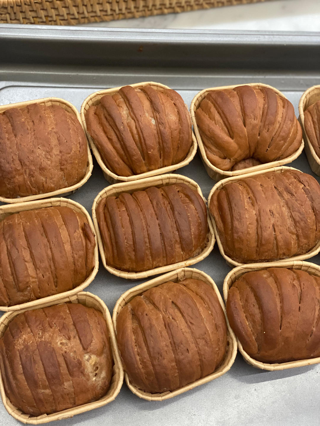 抹茶鲜奶芋泥小吐司🍵松软奶香🌱小清新