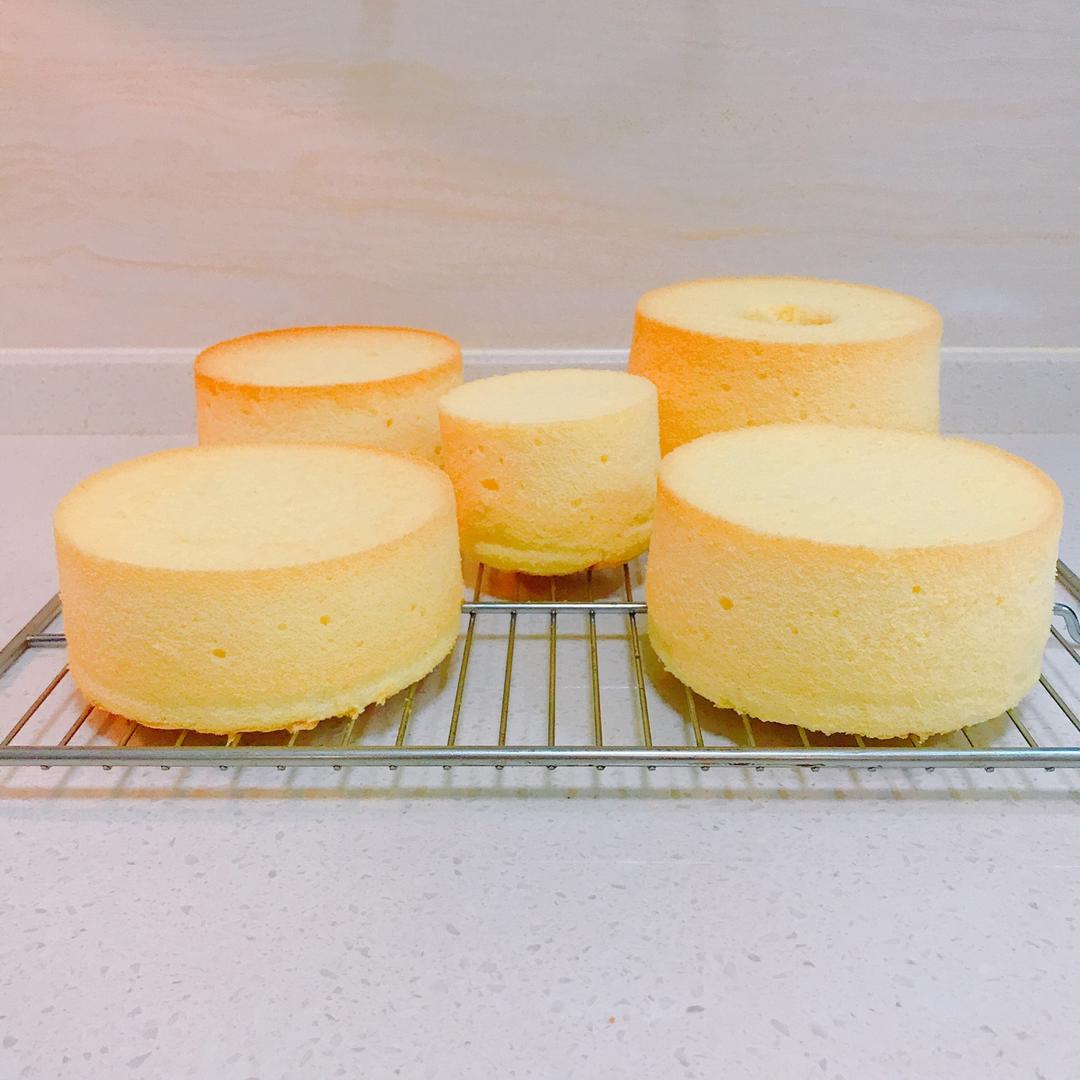 戚风蛋糕完美脱模+切片
