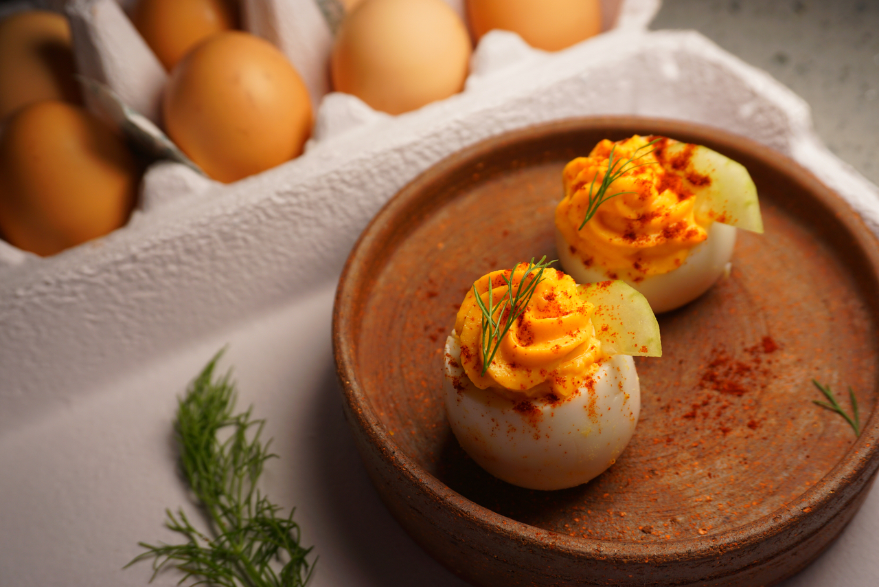 魔鬼蛋Deviled Egg - 欧洲开胃冷餐的做法