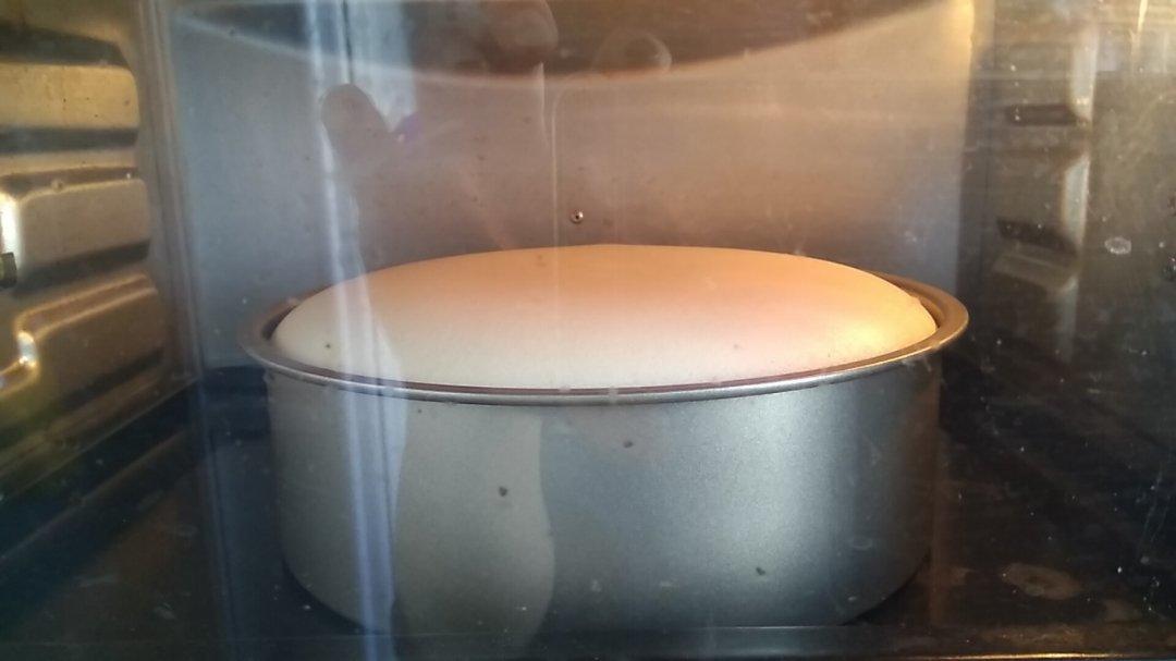 超好记八寸戚风蛋糕（后蛋法）