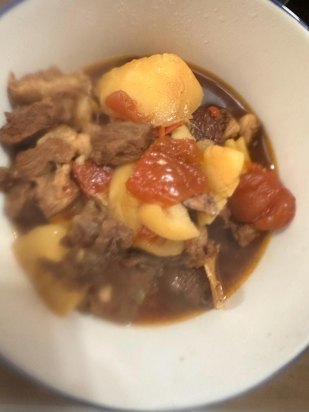 番茄土豆炖牛腩