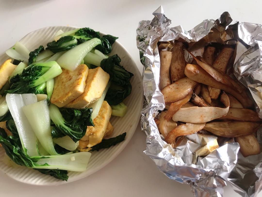 奶白菜烧豆腐
