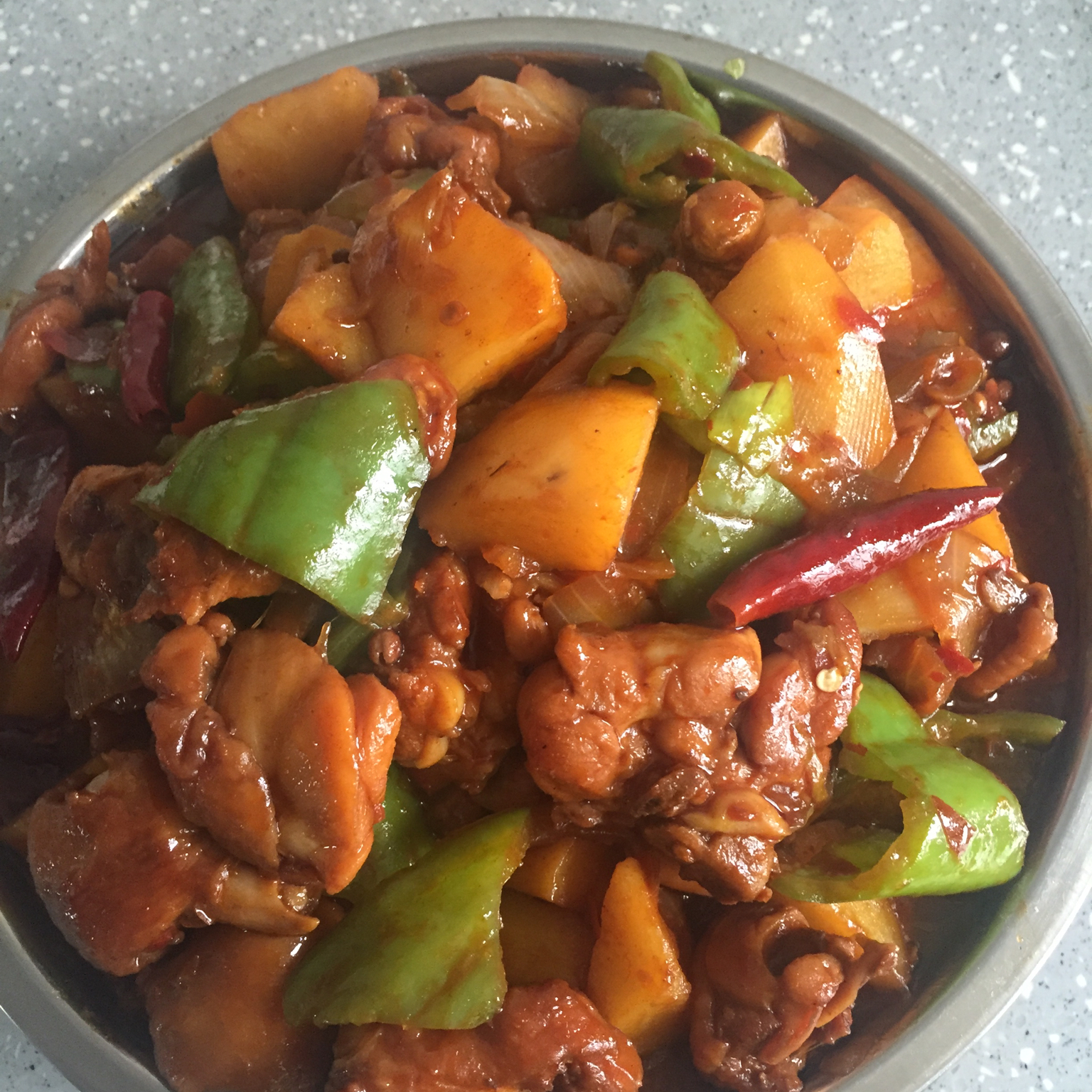 超下饭的新疆大盘鸡