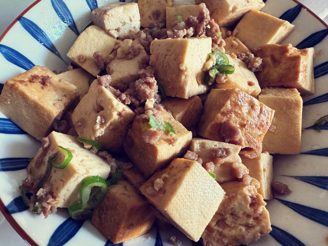 肉末烧豆腐