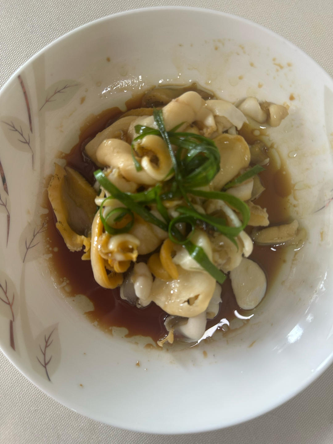 葱油鲍鱼片