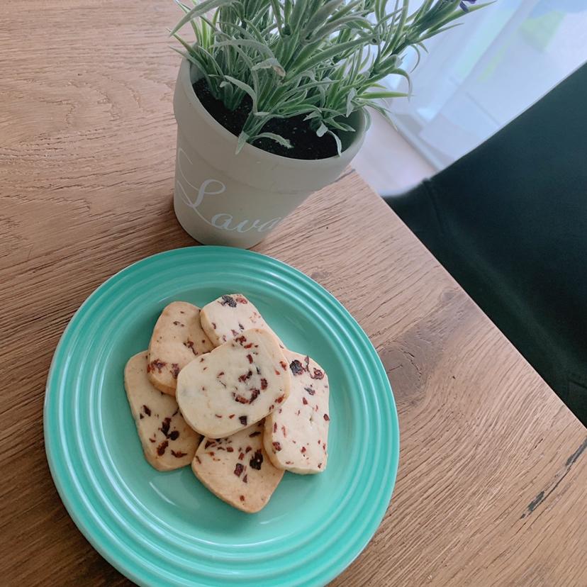 低糖少油版蔓越莓饼干