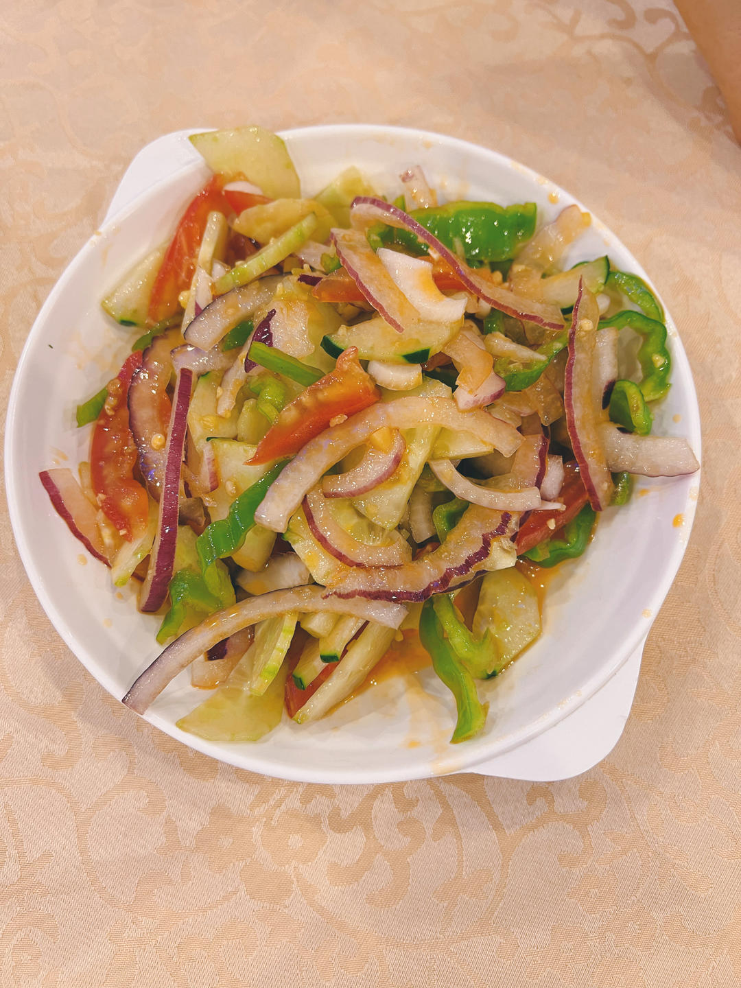 凉拌老虎菜