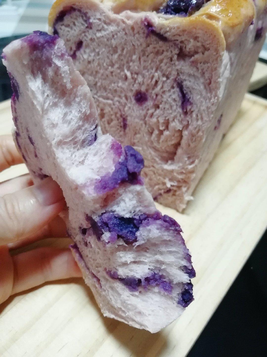 双倍紫薯吐司