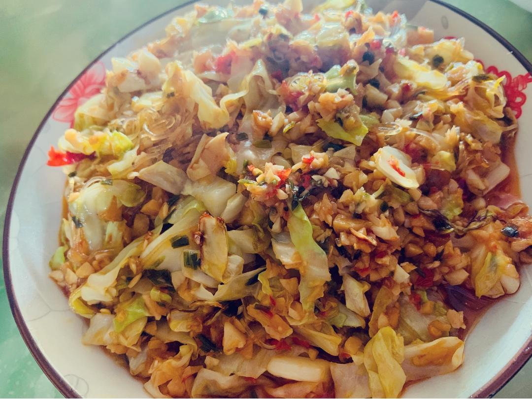 蒜蓉粉丝包菜
