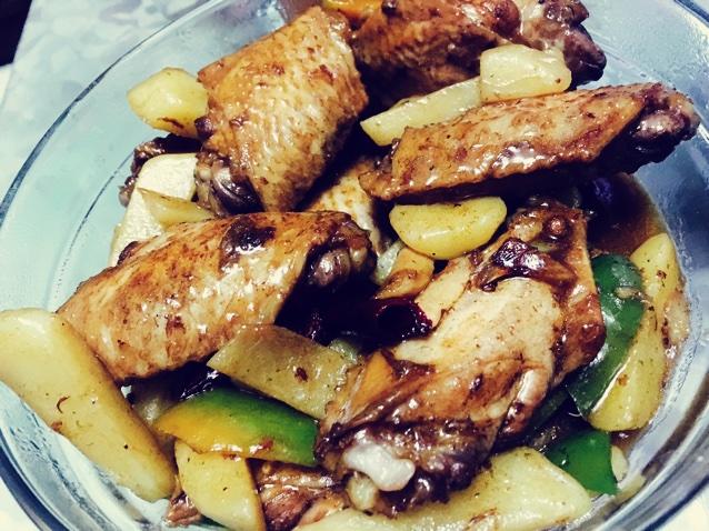 土豆炖鸡翅（快手零失败）