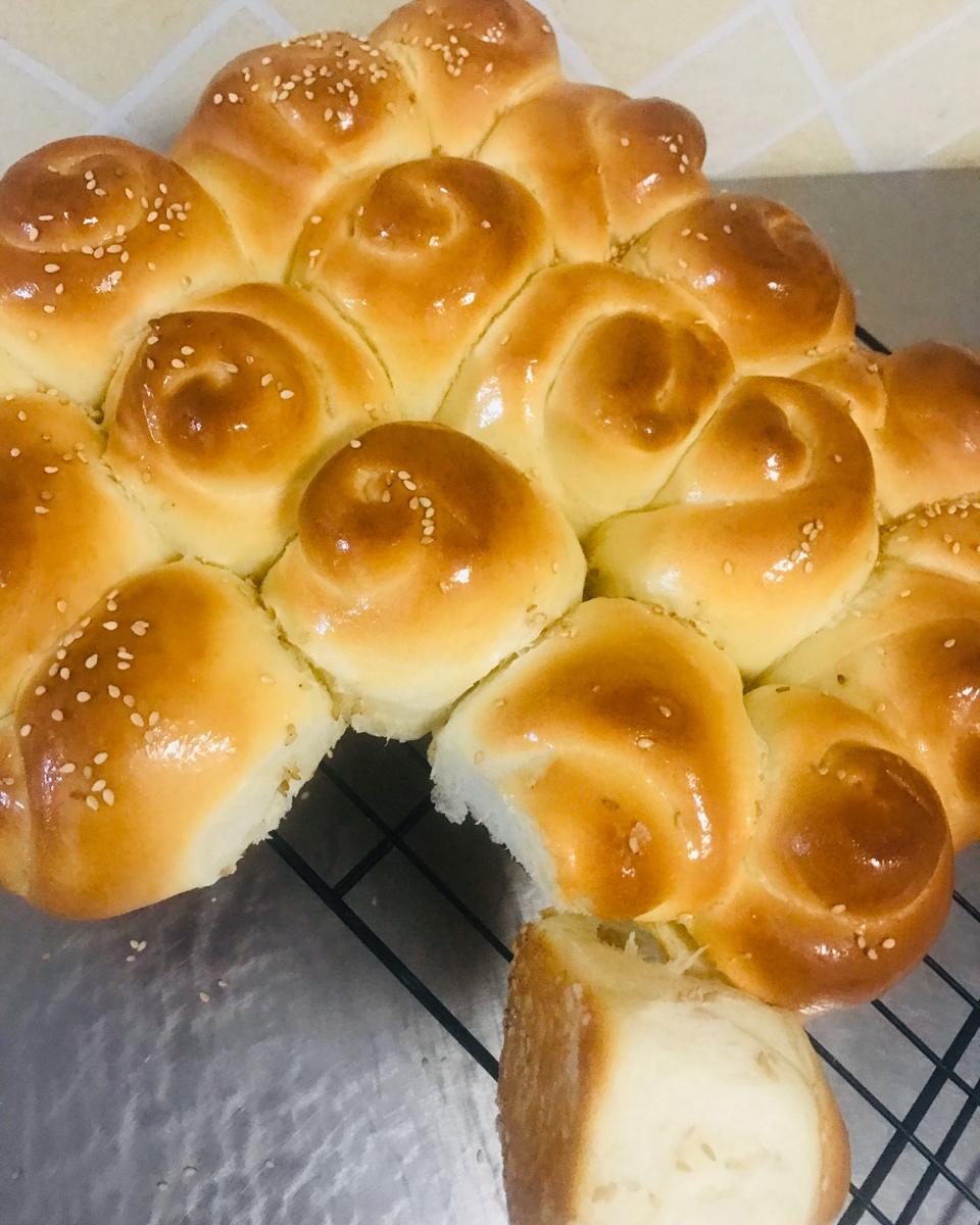 蜂蜜脆底小面包