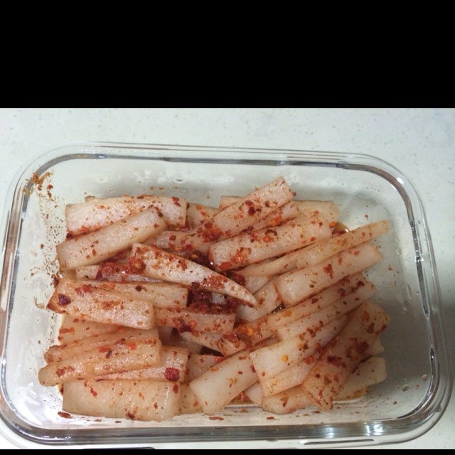 酸甜脆爽腌萝卜