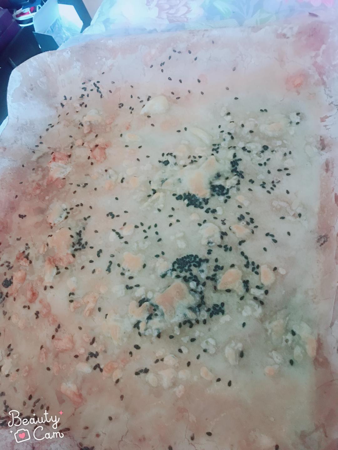 无油低脂烤芝麻薄脆