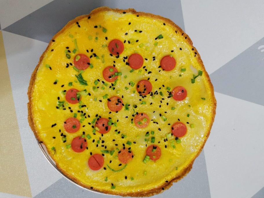 在家就能做的高颜值超好吃的(火腿鸡蛋饼）