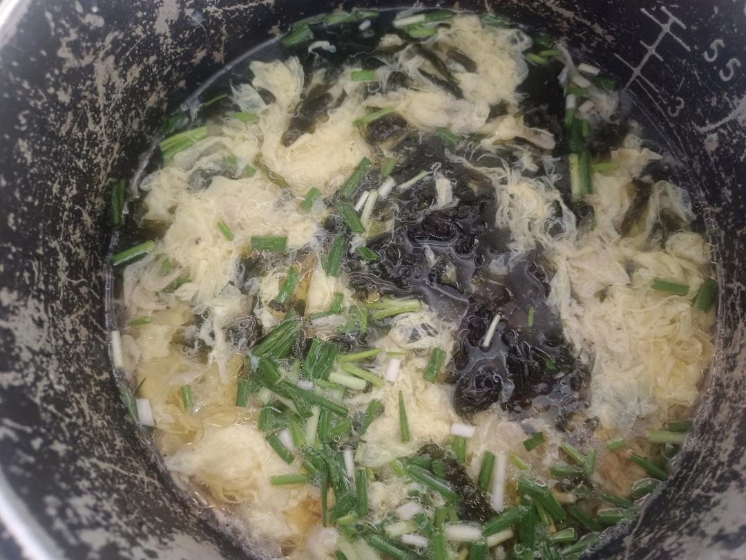 最鲜美好喝的「紫菜蛋花汤」