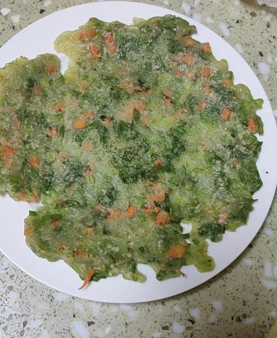 芹菜叶饼子