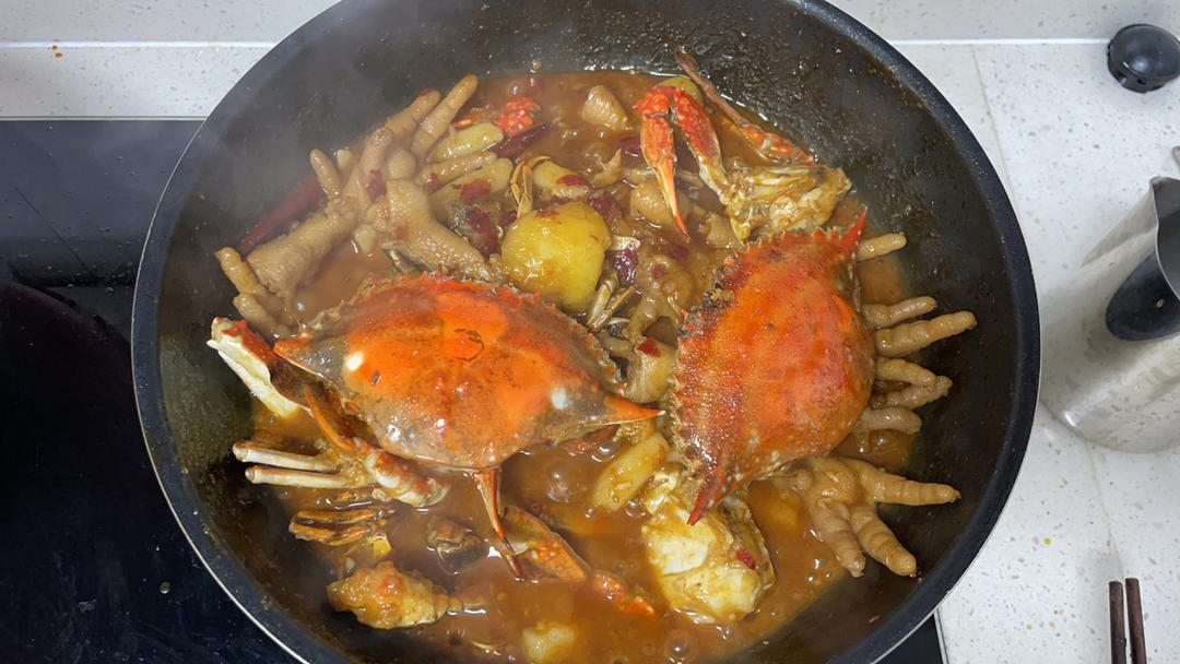 肉蟹煲（超级简单）