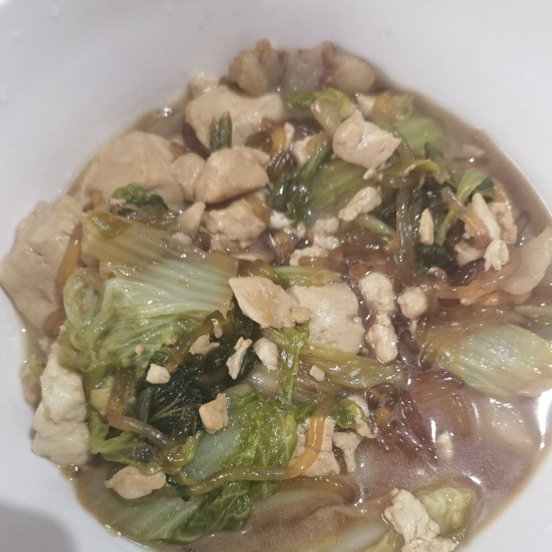 冬季最爱的家常菜！大白菜炖大豆腐或干豆腐