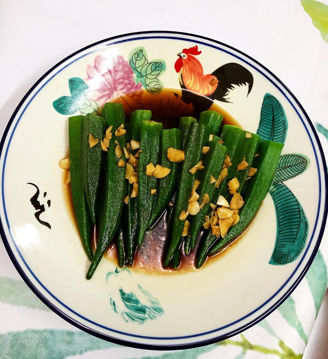 蒜蓉秋葵