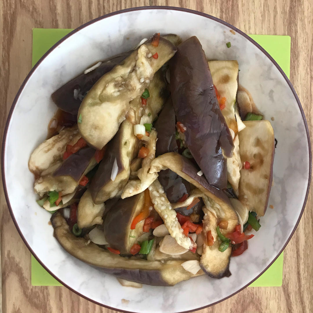 凉拌蒜泥茄子(简单版)