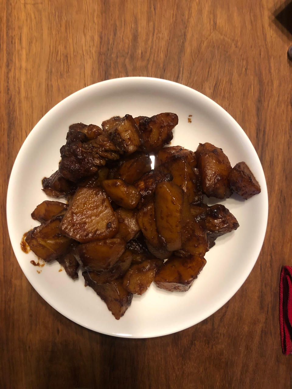 红烧肉炖土豆
