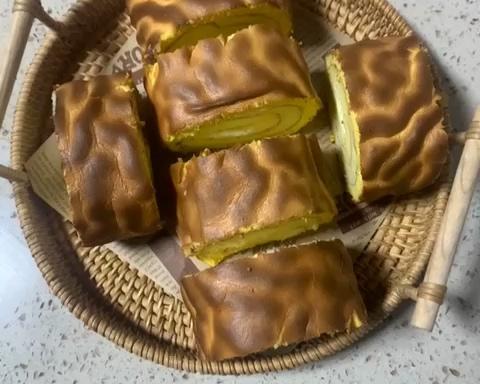 L虎皮蛋糕卷                              （2022/44）的做法