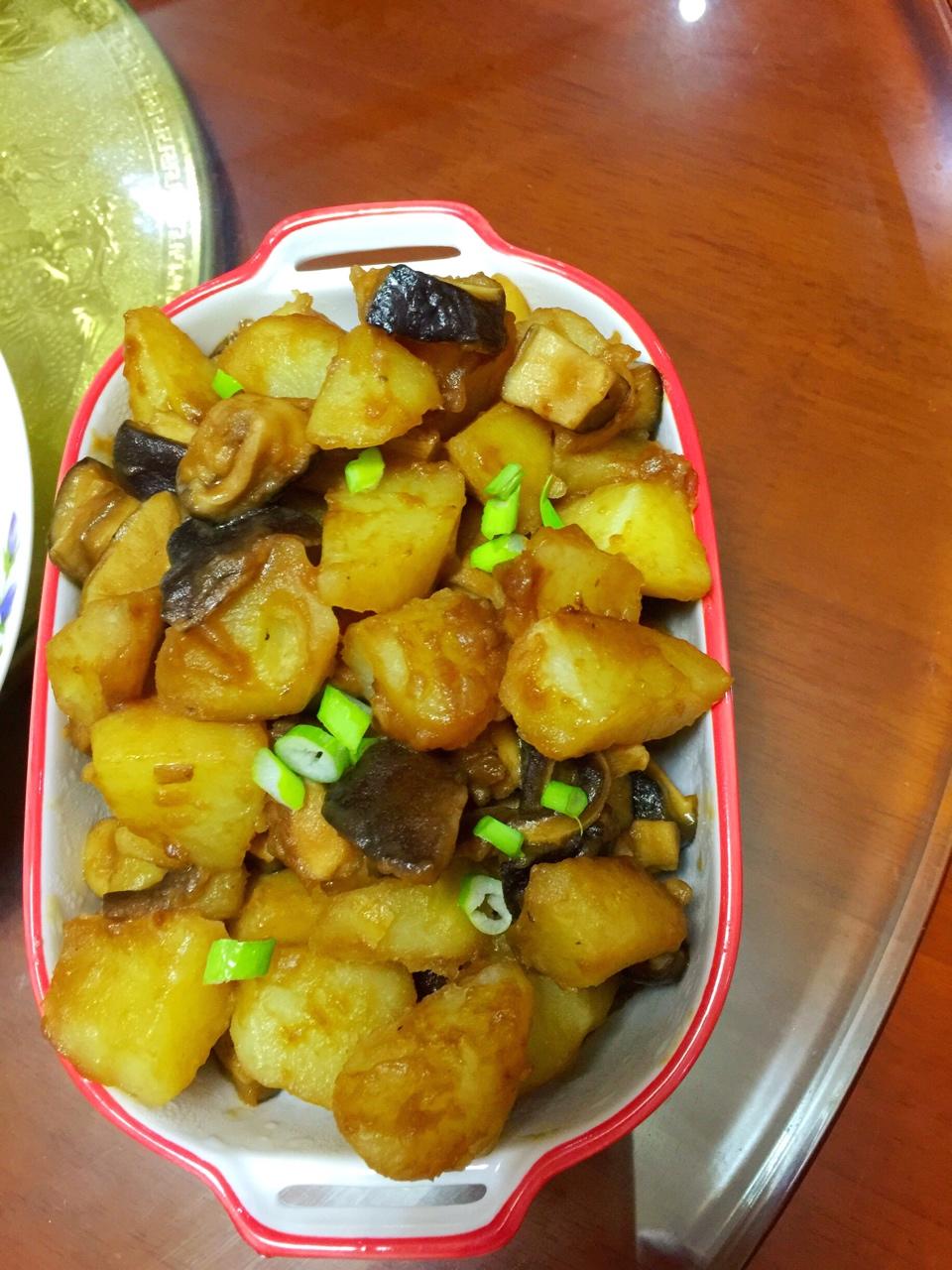 香菇土豆