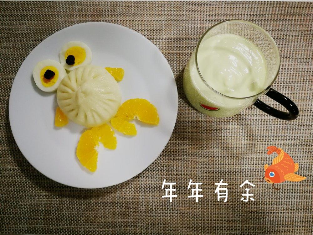 趣味早餐—小金鱼