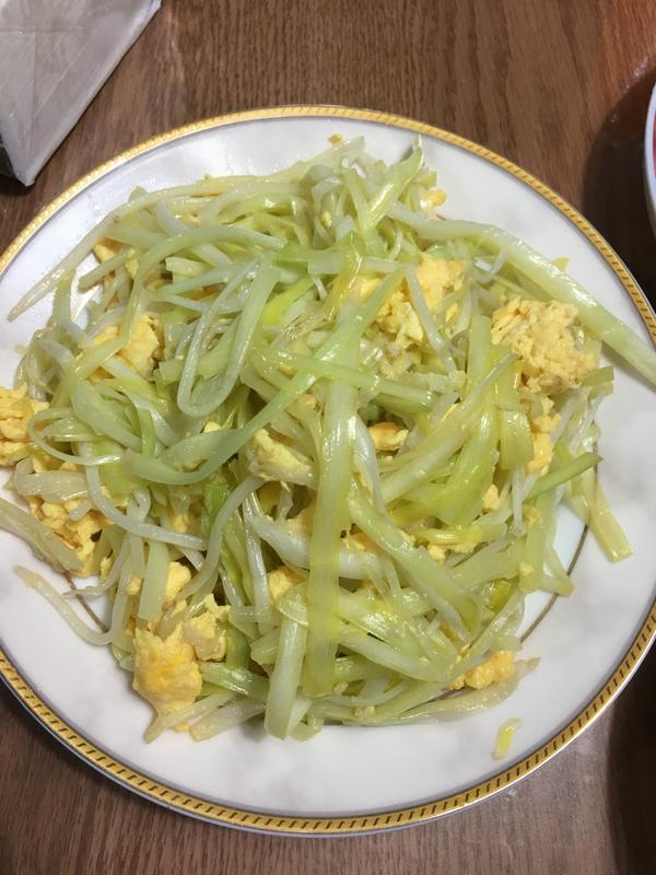 韭黄炒蛋