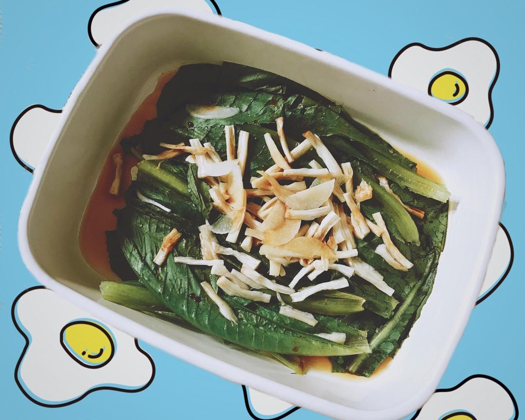 （柏翠蒸烤箱）蒸生菜的做法