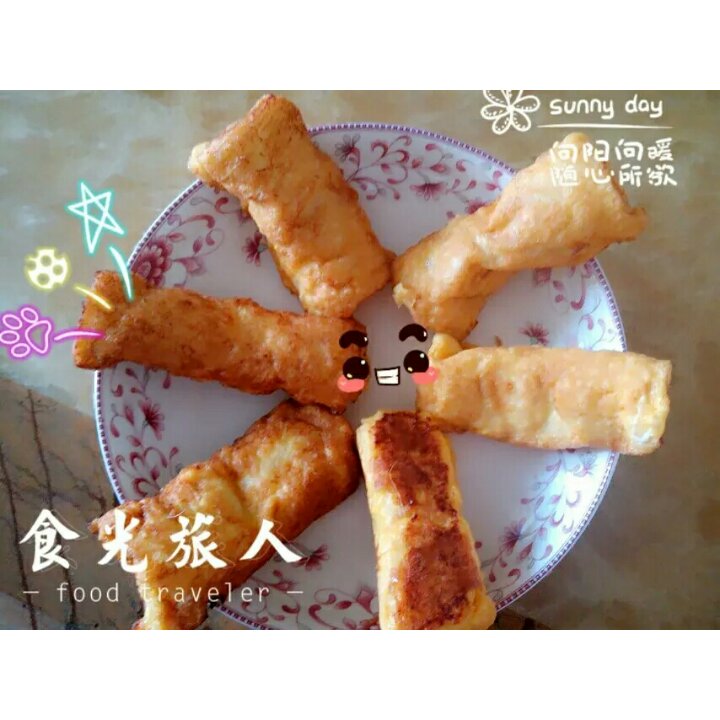 香蕉吐司卷