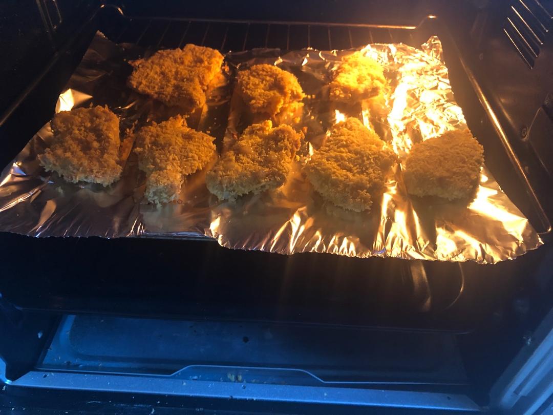 香酥烤鸡排（烤箱版不用油）