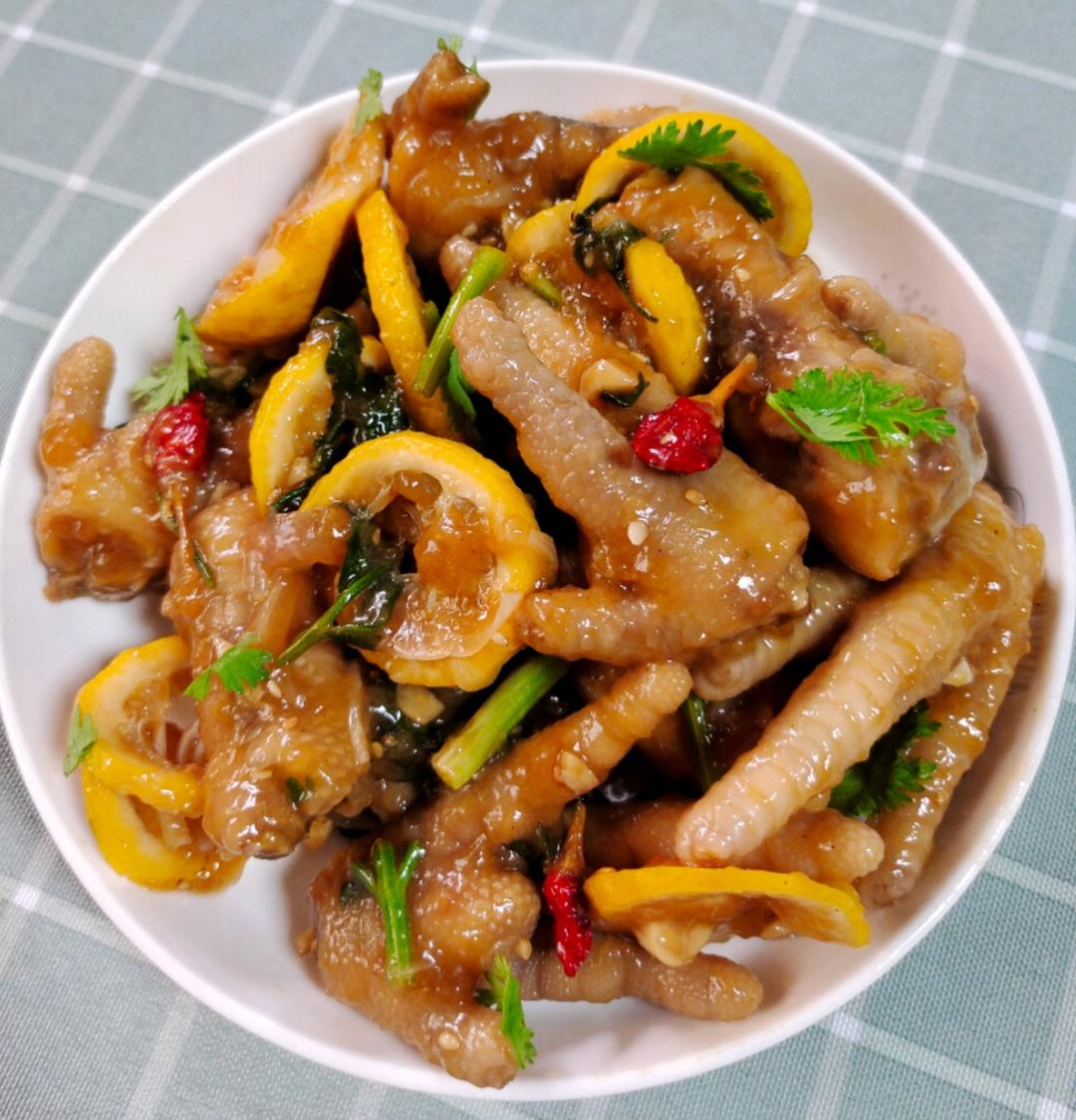 网红柠檬鸡爪(凤爪)（家常版）（网红版）（抖音、快手版）（快手版）（摆摊专用）超级详细