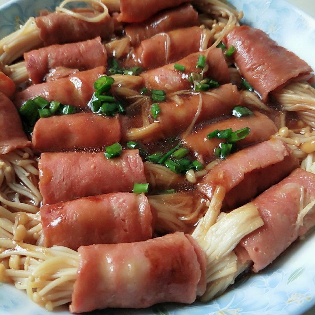 金针菇培根卷