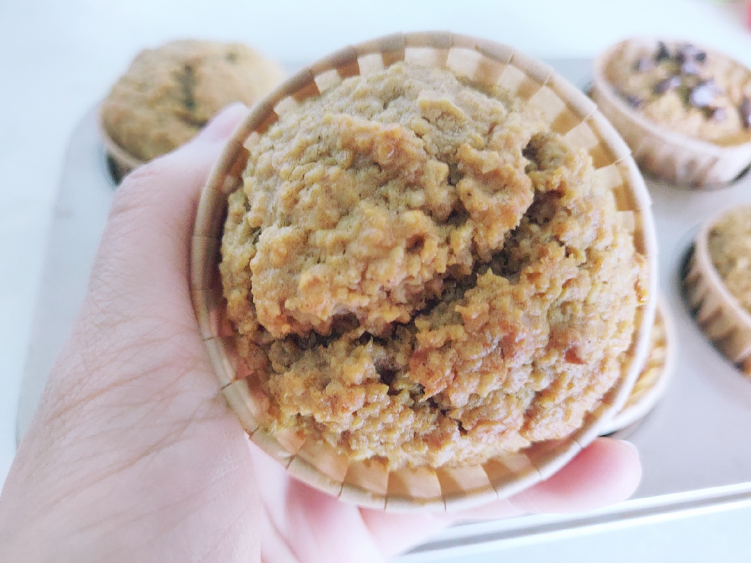 减肥饱腹的无面粉 无蔗糖苹果肉桂玛芬麦芬muffin的做法