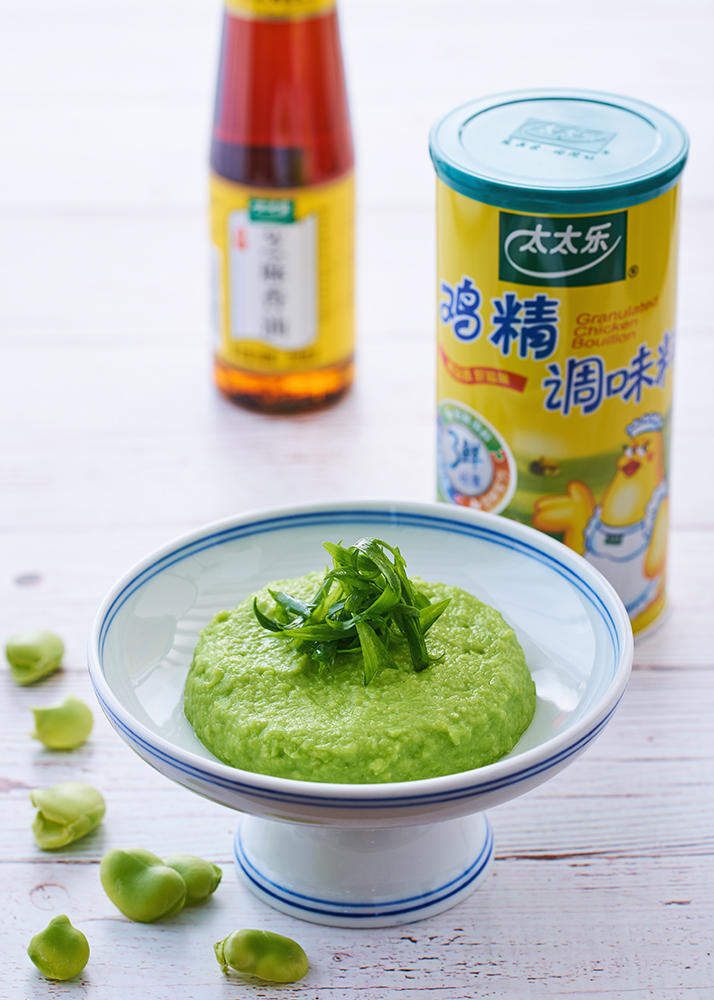 鲜香蚕豆泥的做法