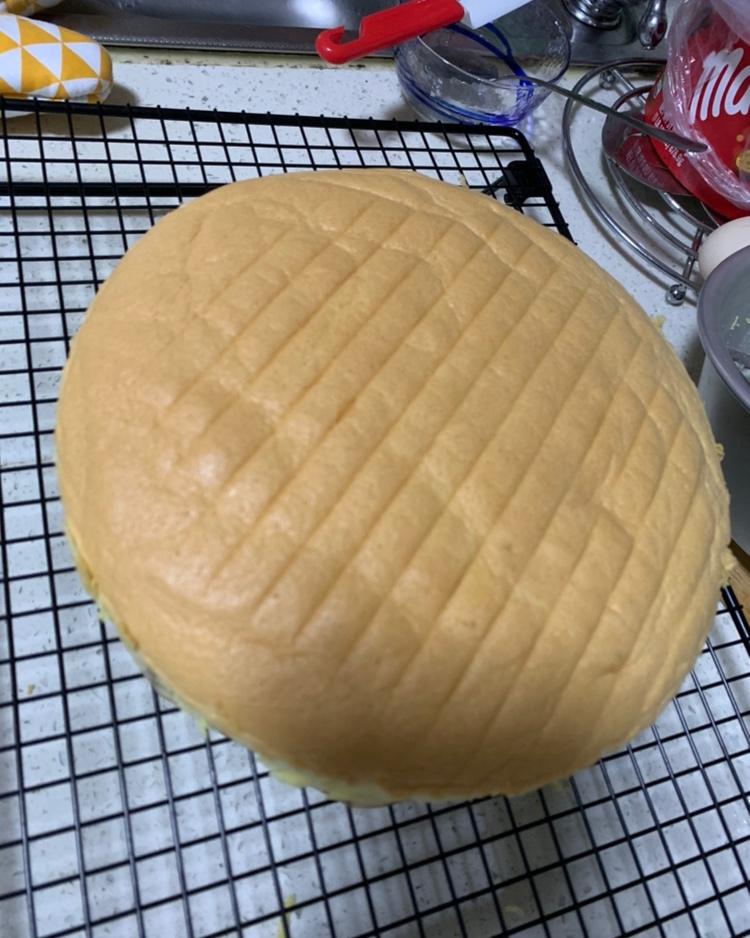 8寸古早味蛋糕（北鼎烤箱食谱）