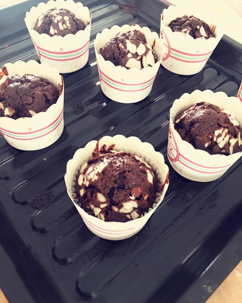 巧克力纸杯蛋糕