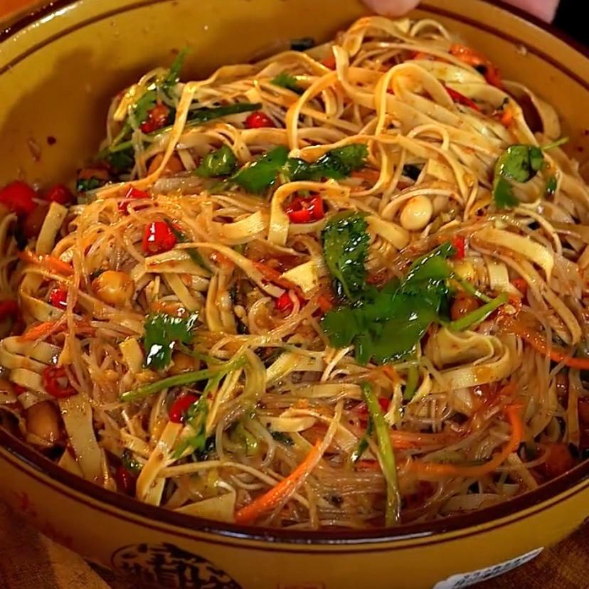 凉拌豆皮的做法