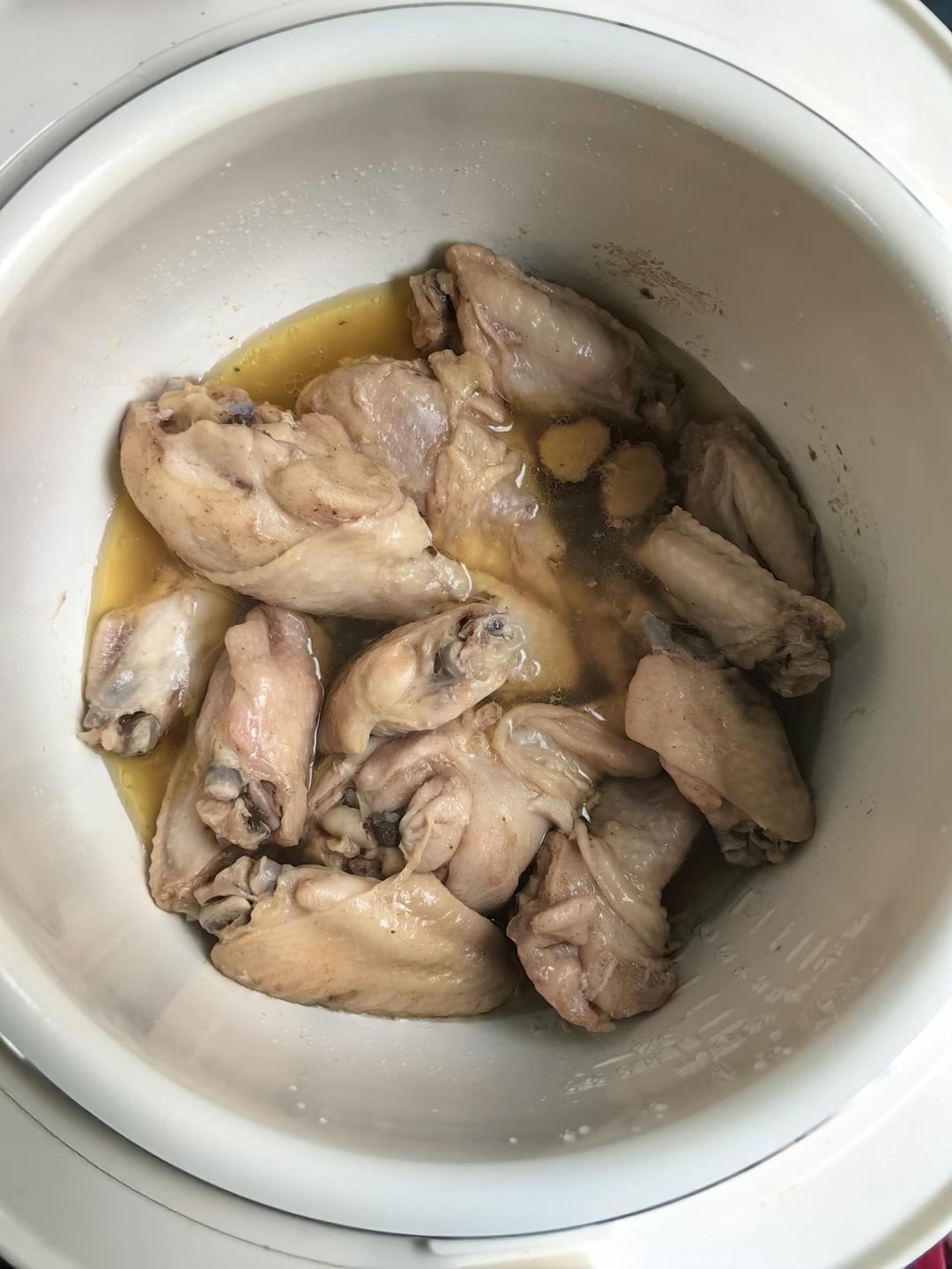 嫩滑的盐焗鸡腿
