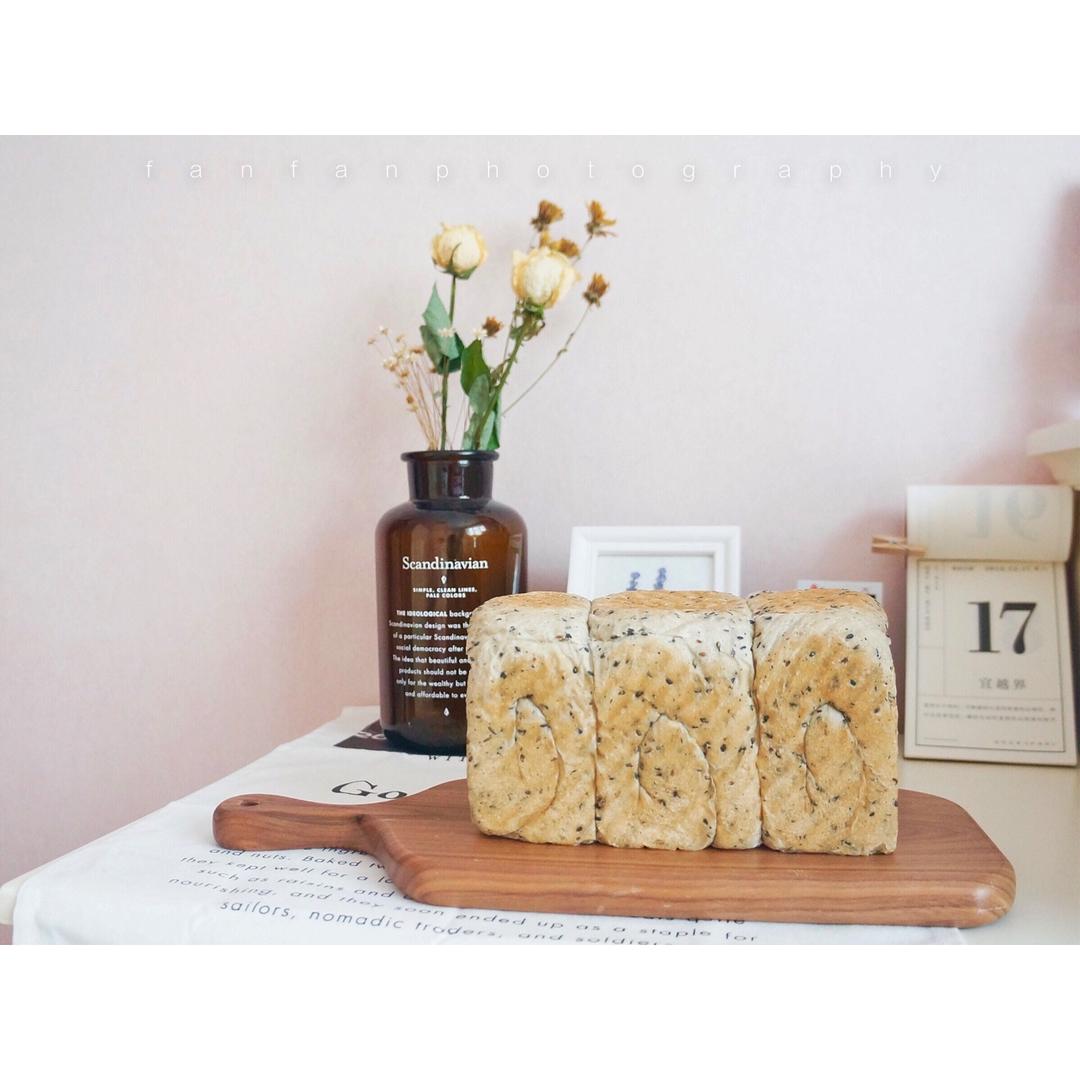 金大旺的黑芝麻吐司