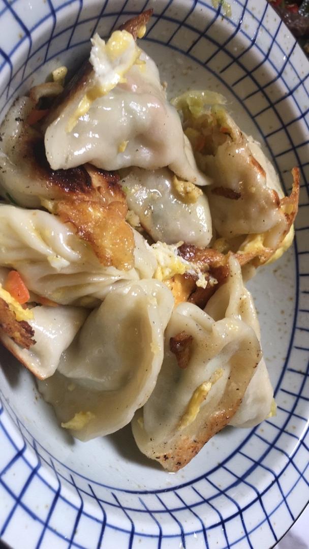 懒人快手抱蛋煎饺