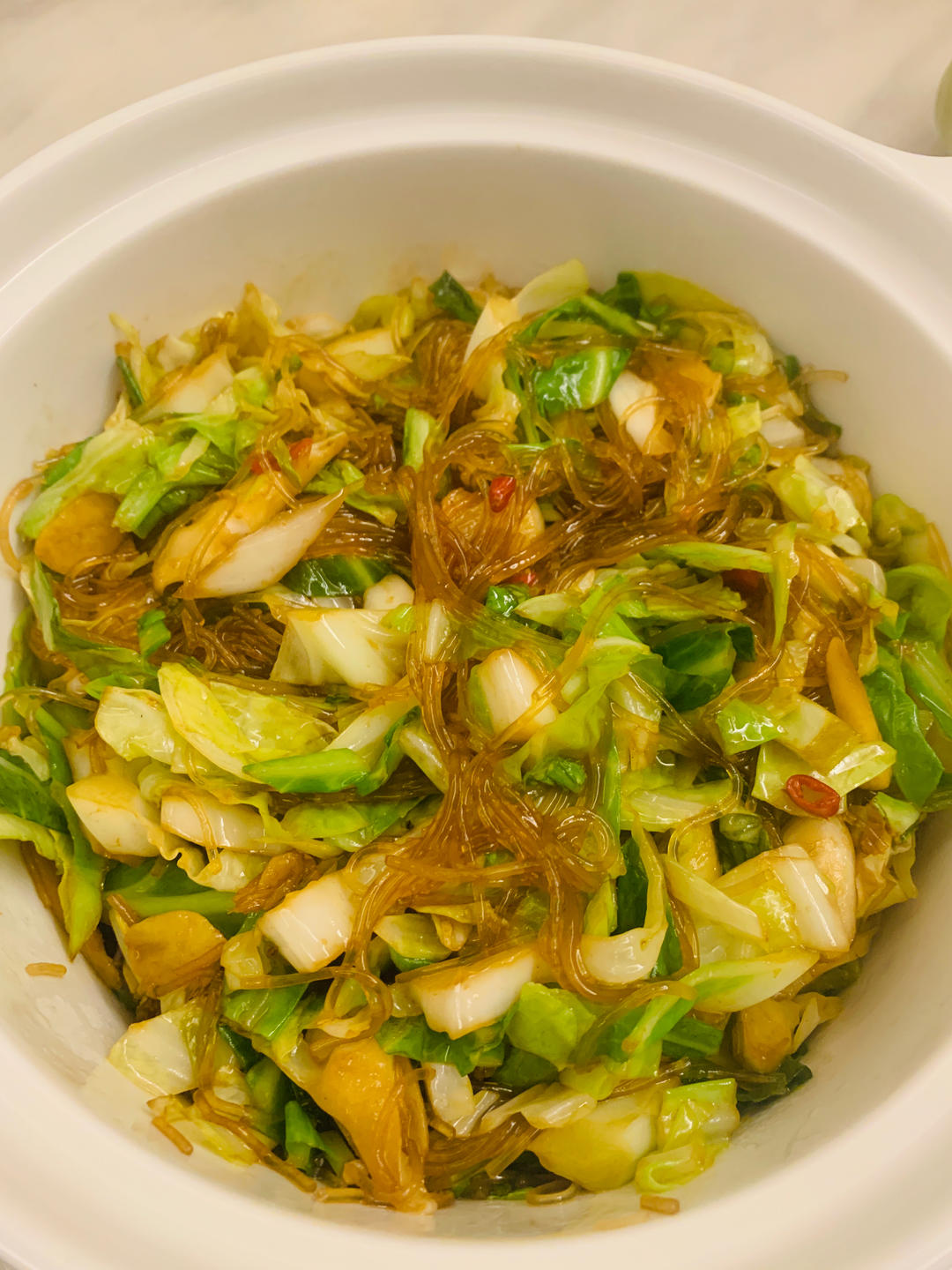包菜粉丝（粉丝炒包菜）