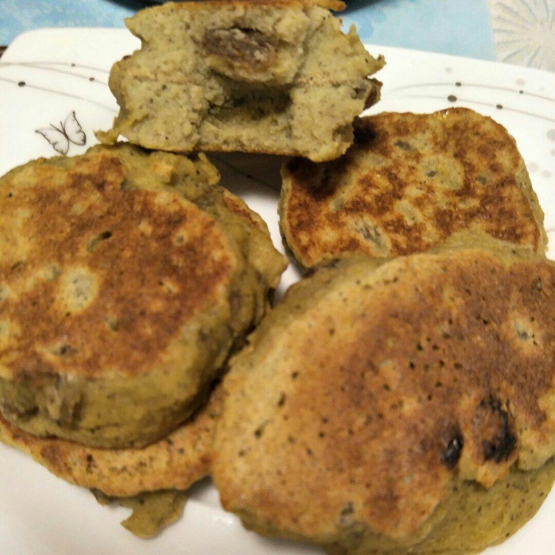 葡萄干奶香早餐豆渣饼