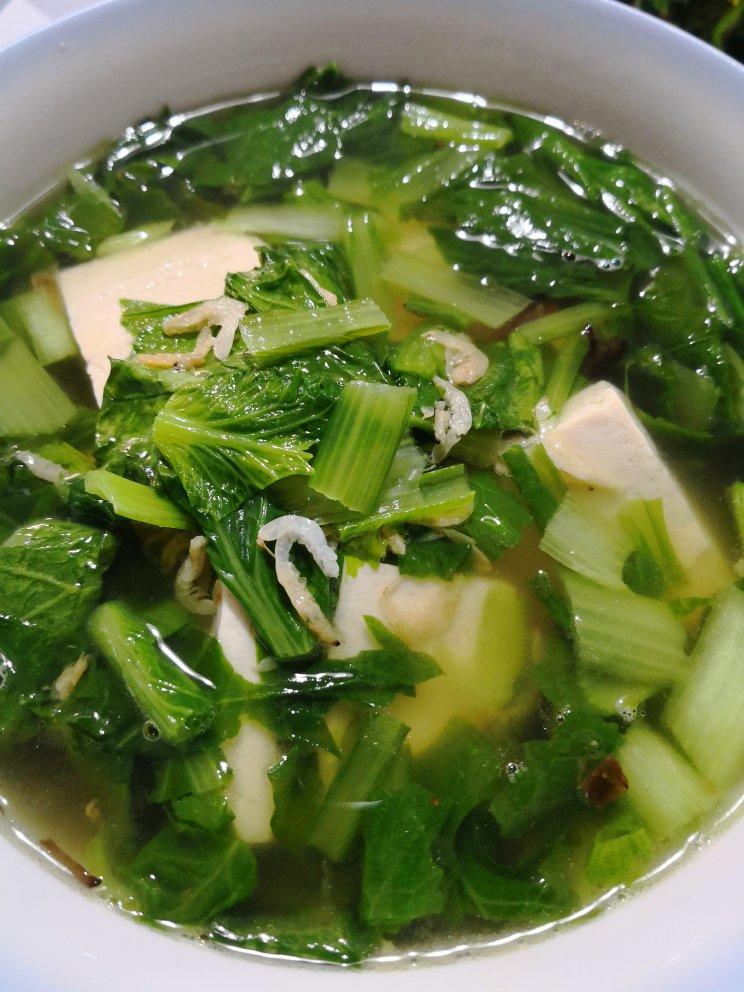 小白菜豆腐