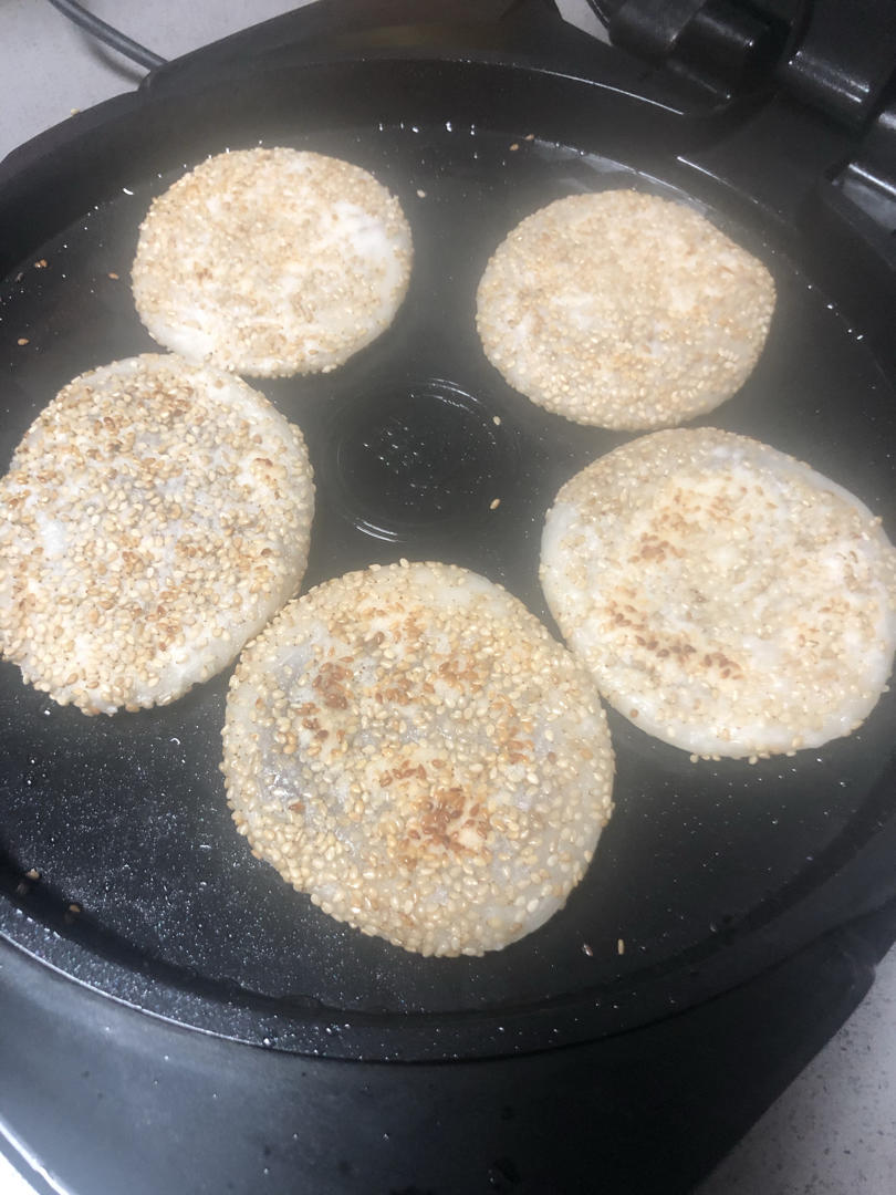 豆沙糯米饼