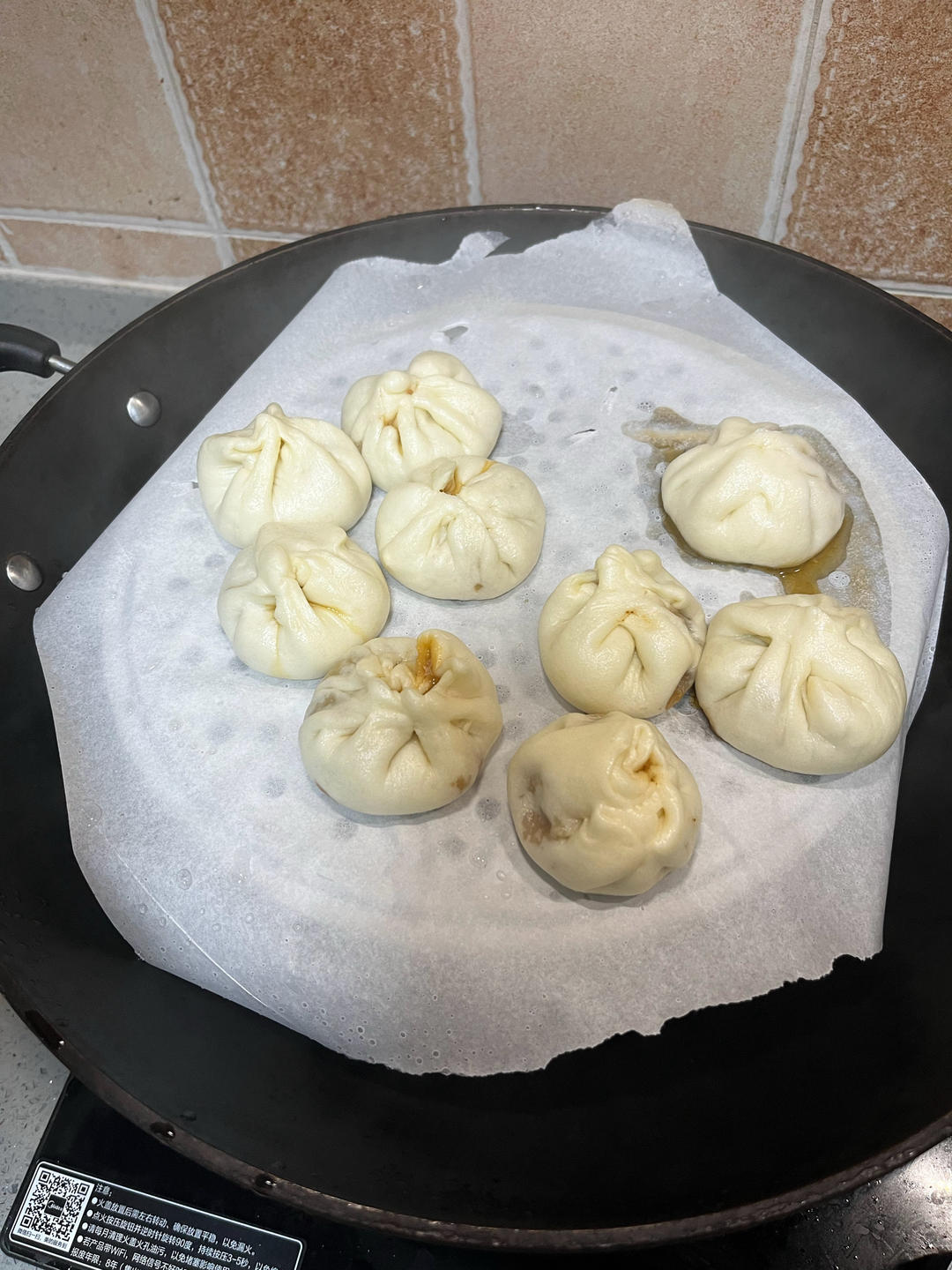 快手发面小笼包