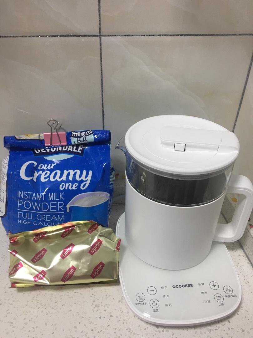 养生壶版家煮奶茶