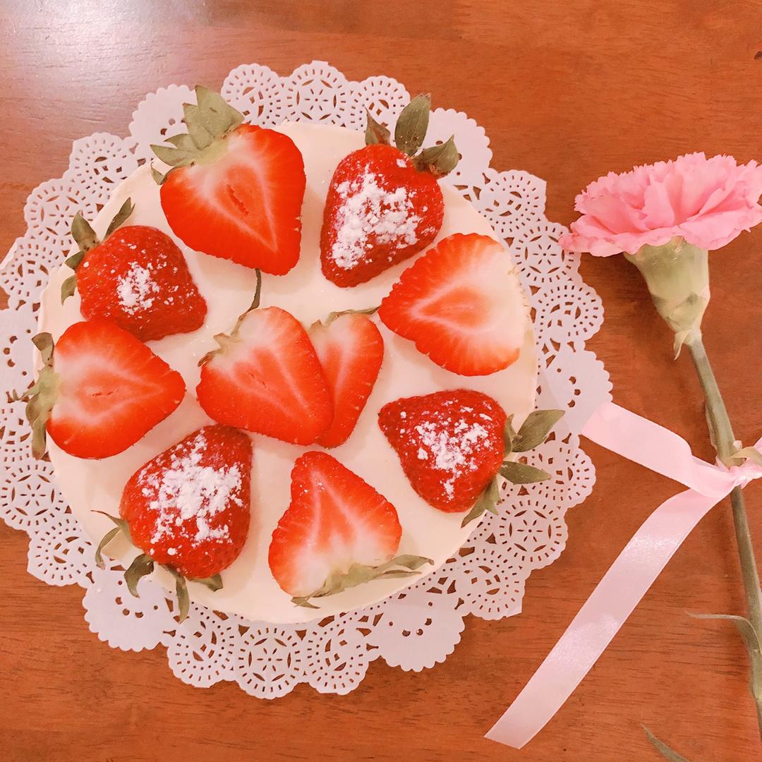 奥利奥草莓酸奶慕斯蛋糕（6寸）