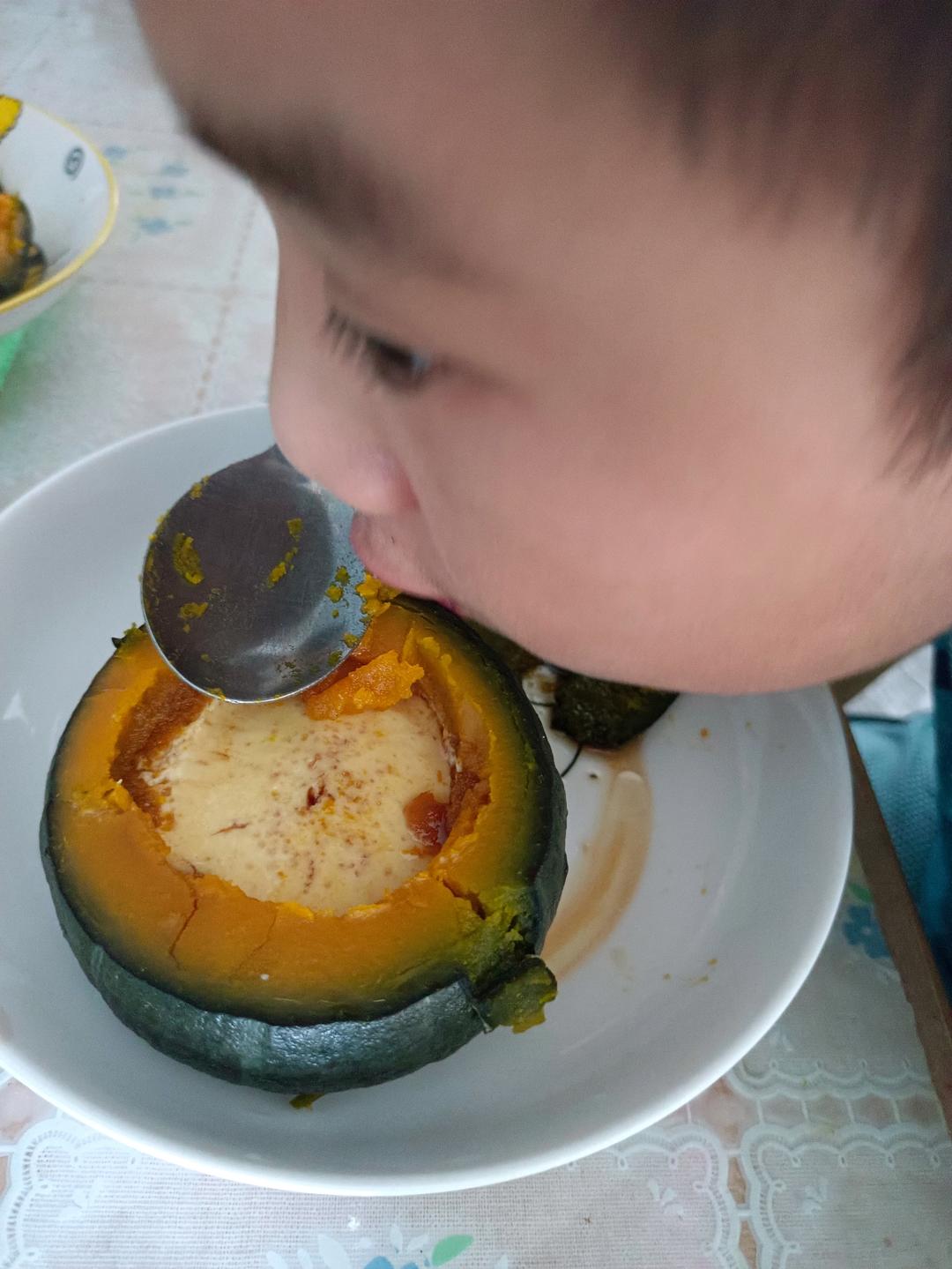 贝贝南瓜🎃蒸鸡蛋